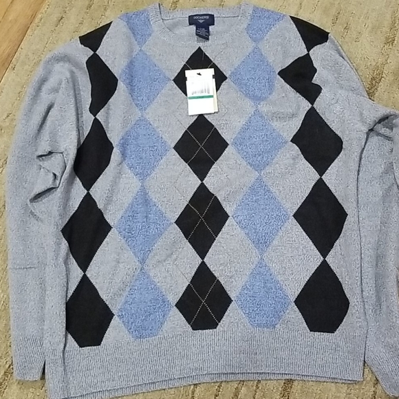 Nwt ! Dockers extra soft men's sweater size L - Picture 2 of 13